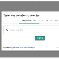Outil de test des données structurées
